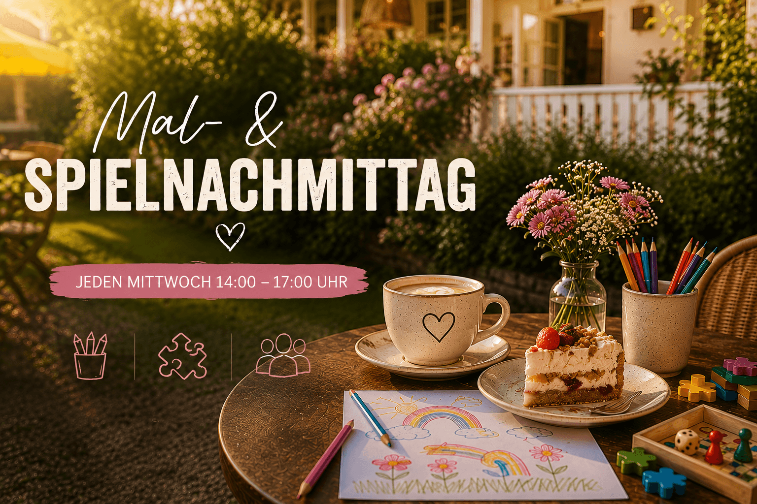 🎨 Mal- & Spielnachmittag